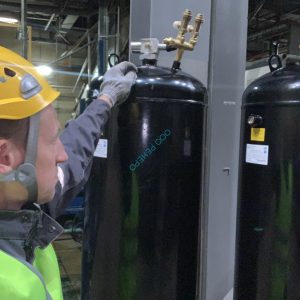 ремонт чиллеров York - монтаж рессиверов