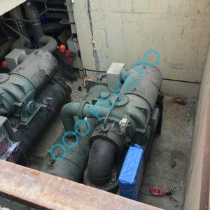 чиллера GREE выведены из эксплуатации