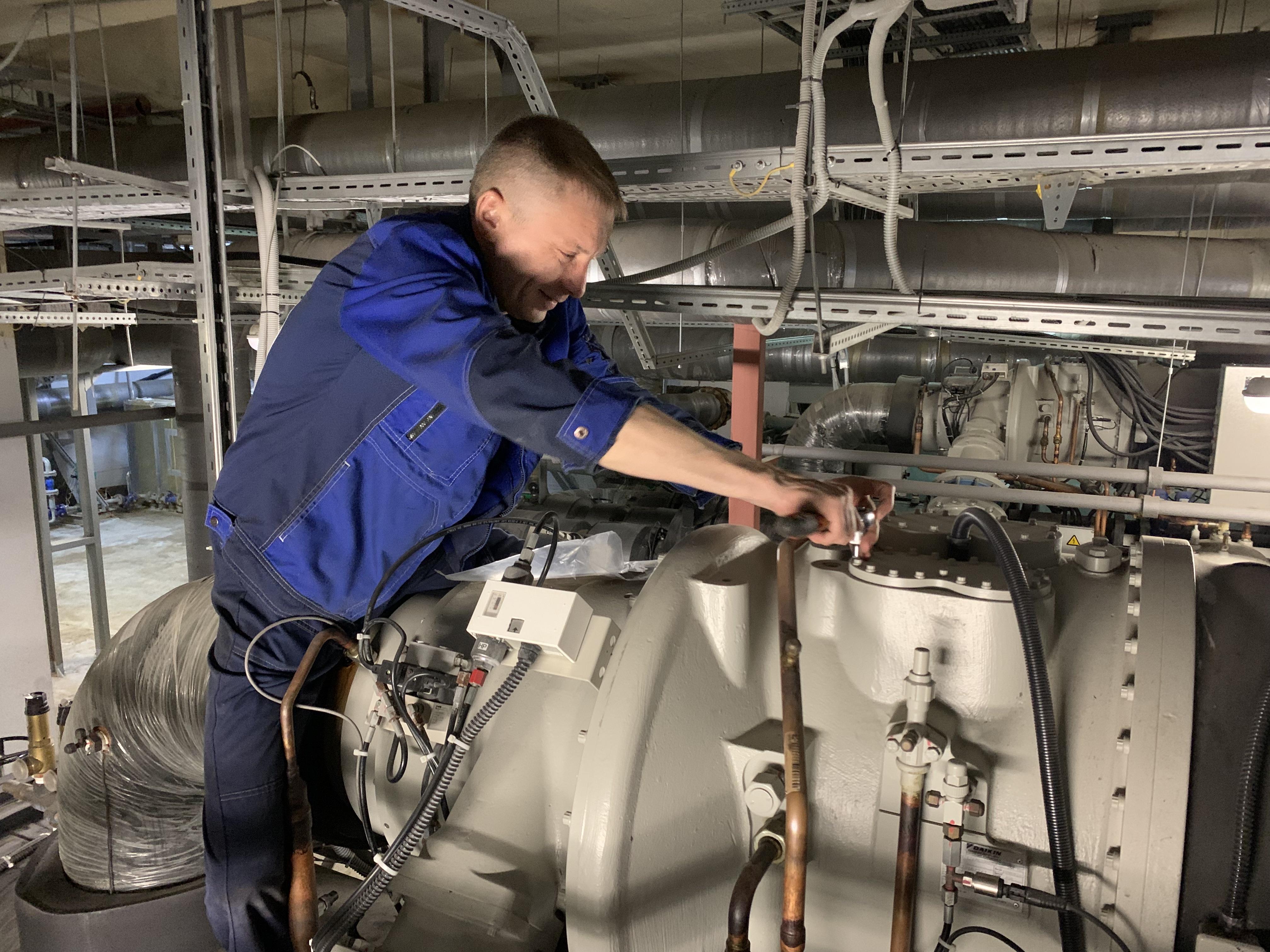 ремонт чиллеров DAIKIN